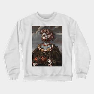 Spring by Style of Giuseppe Arcimboldo Crewneck Sweatshirt